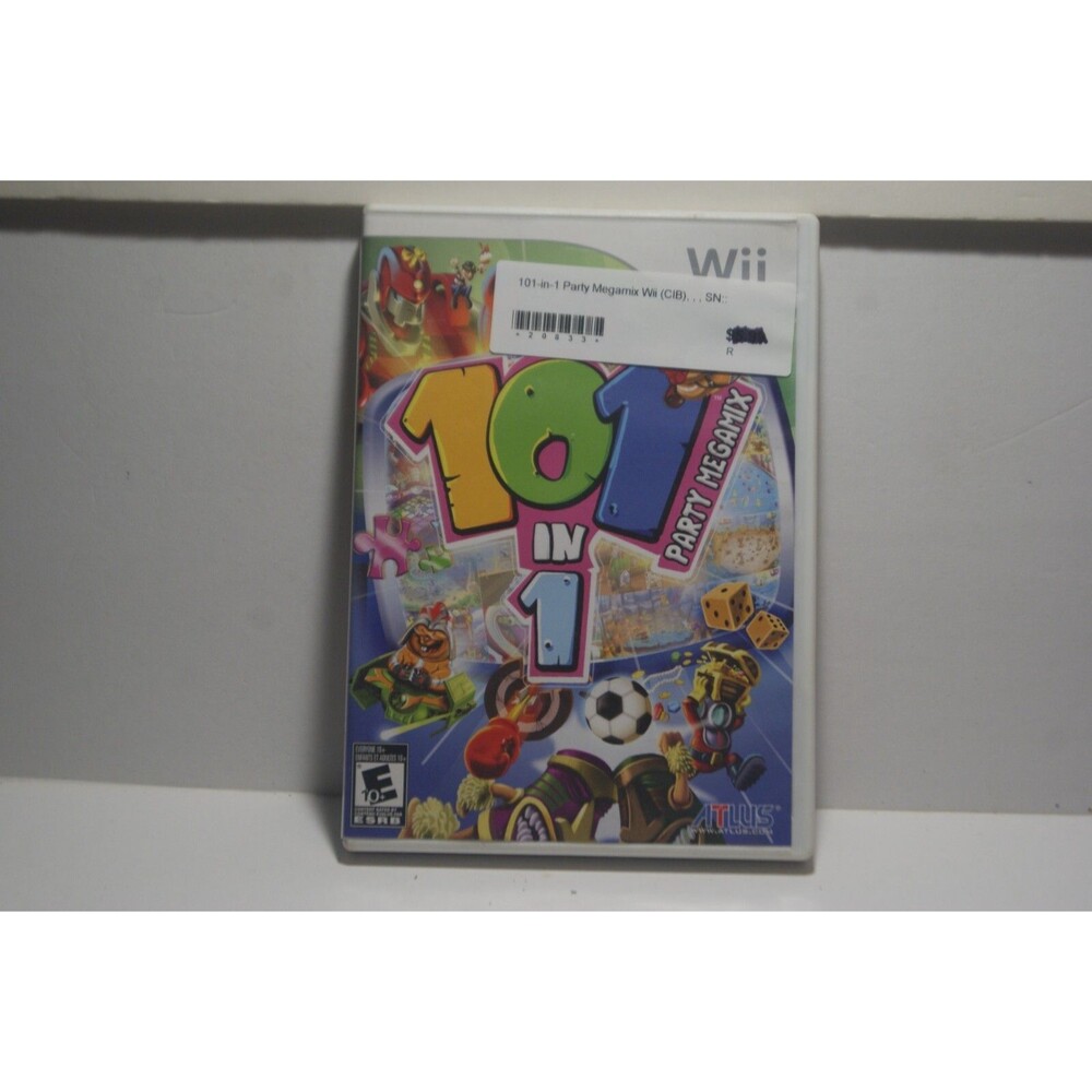 10 in 1 Party Megamix Wii 2009 Action Games CIB MINI Games
